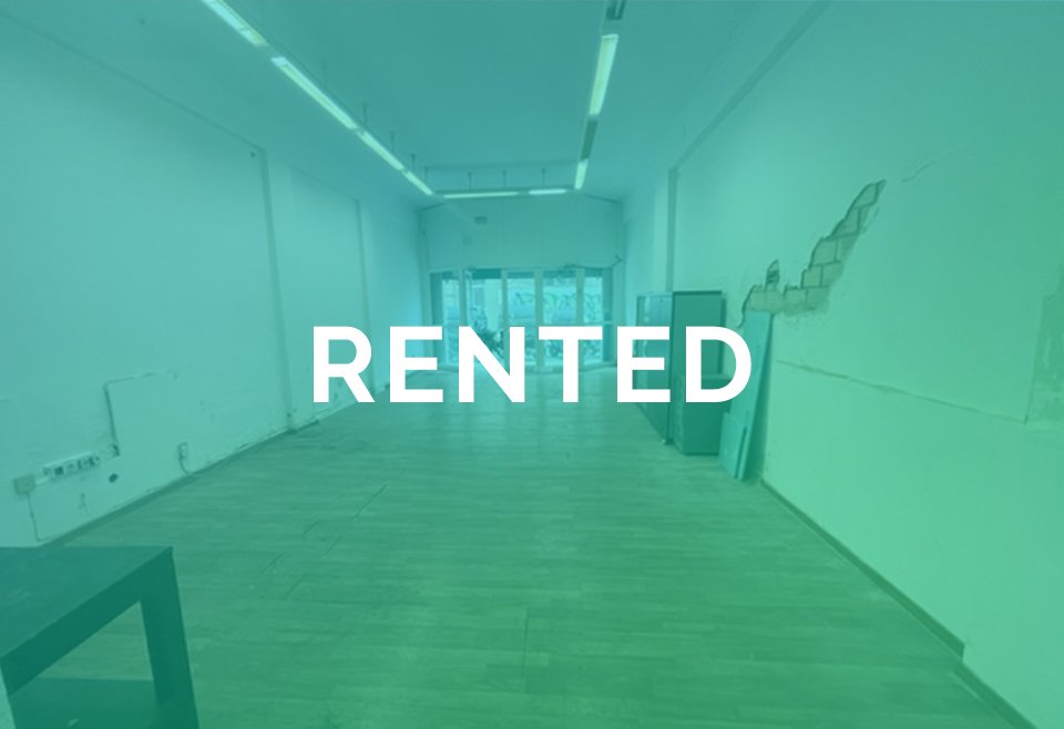 RENTED | 100m2 commercial property in Calle Madrid | Annual Rent