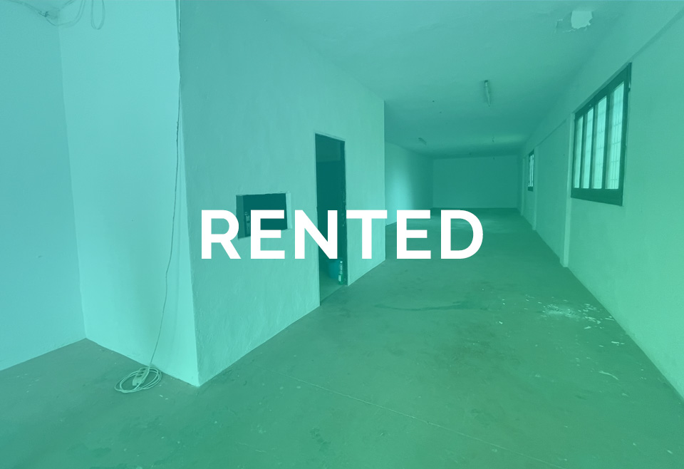 RENTED | 100m2 commercial property in Polígono industrial Can Bufi | Annual Rent