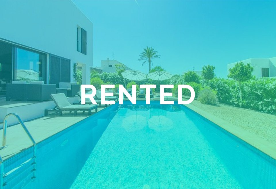 RENTED | Fabulous 4-bed villa with tourist license in San Antonio | Annual Rent