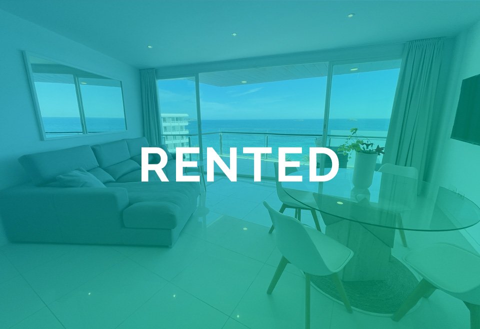 RENTED | Amazing sea view apartment in Playa d’en Bossa | Summer Rental