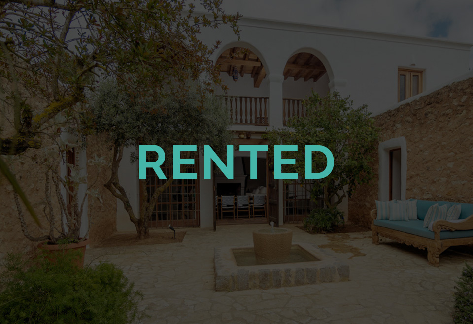 RENTED | Beautiful 6-bed villa in Santa Eulalia