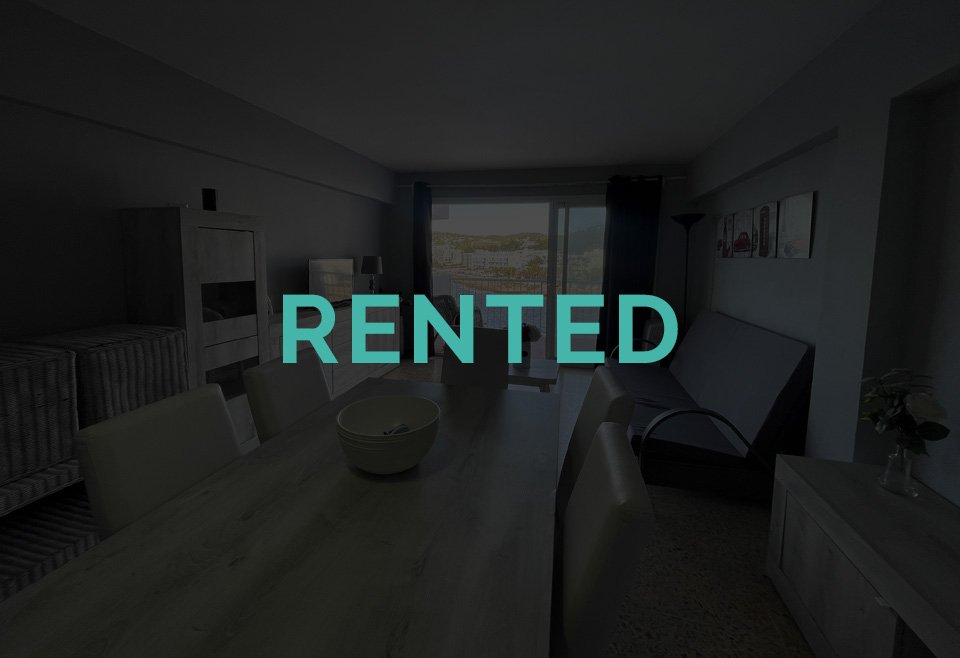 RENTED | Beautiful 2 bedroom apartment with sea view in San Antonio Bay