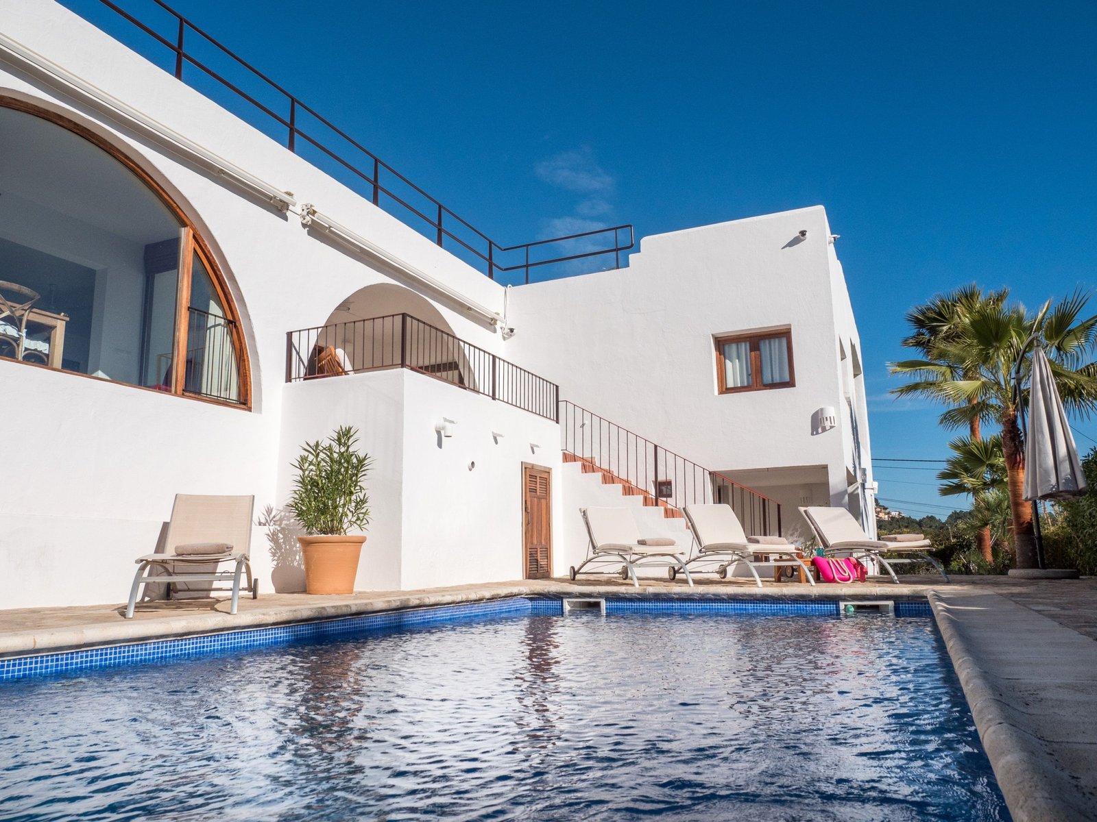 Beautiful Refurbished Villa with Stunning Dalt Villa Views in Talamanca – Available for Holiday Rentals