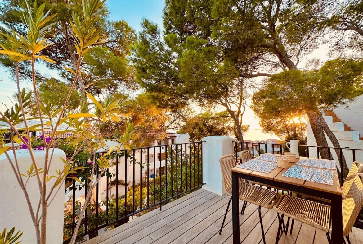 Stunning House with Sea View in Cala Gració Available in July
