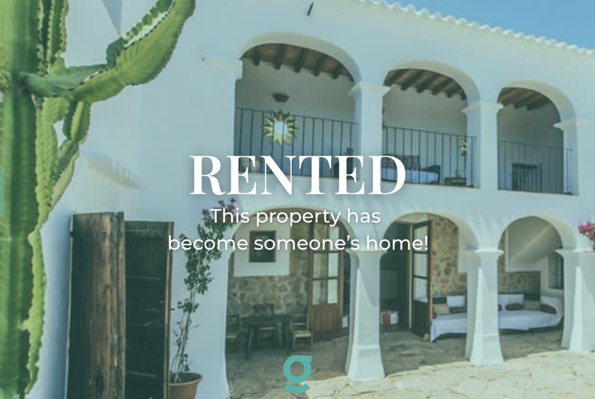 RENTED Charming Renovated Ibicencan Finca for Year-Round Rental – Near San Carlos & Santa Eulalia