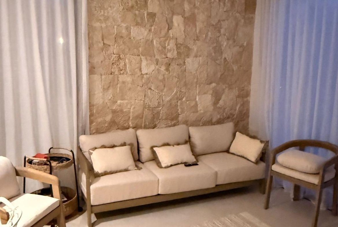 Beautiful 3-bed duplex with swimming pool in Cala Tarida from 15.09.2026-15.08.2027