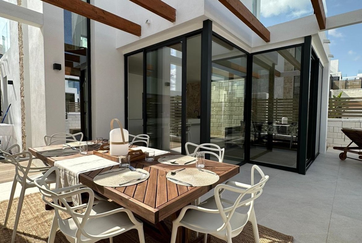 Beautiful 3-bed duplex with swimming pool in Cala Tarida from 15.09.2026-15.08.2027