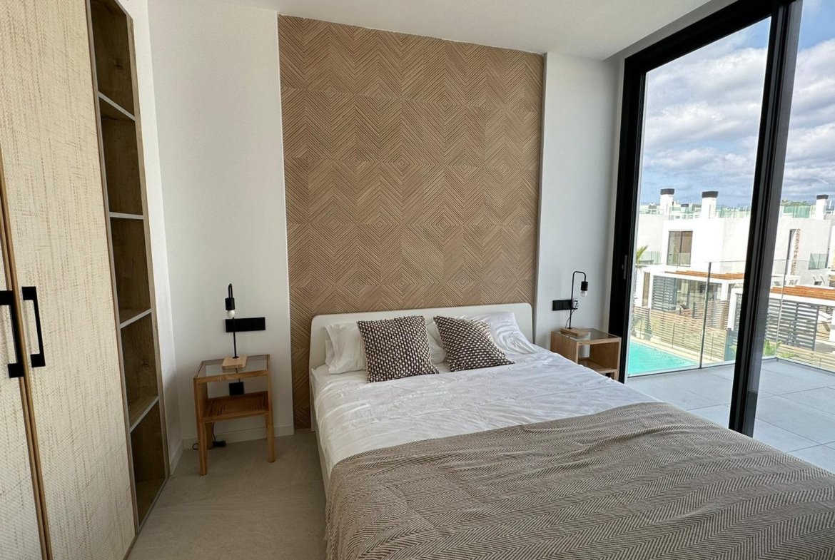 Beautiful 3-bed duplex with swimming pool in Cala Tarida from 15.09.2026-15.08.2027