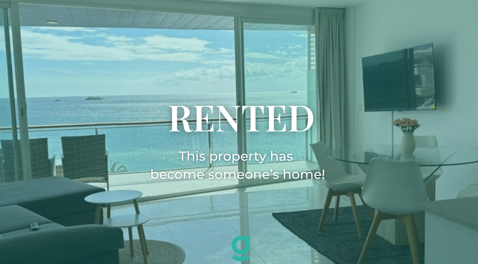 RENTED Amazing sea view apartment in Playa d’en Bossa available for Annual Rent