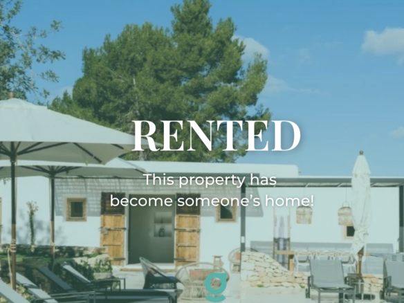 RENTED Beautiful House with Land in the North of Ibiza