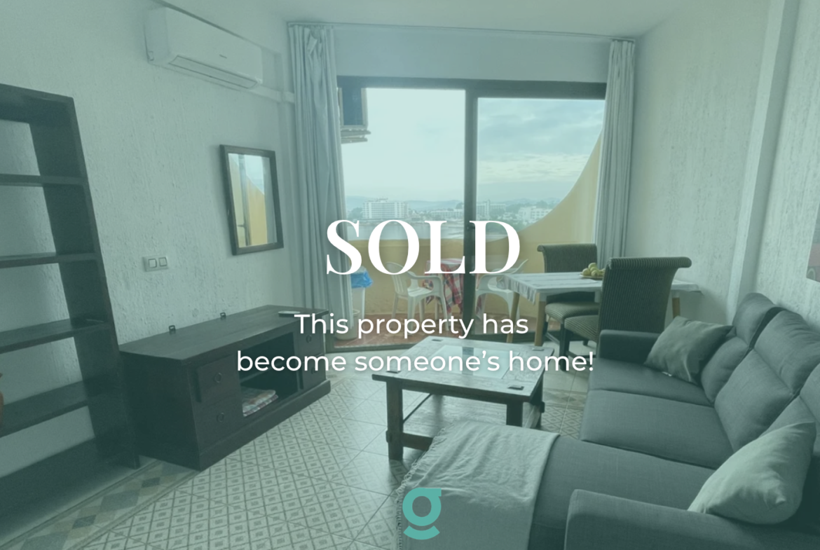 SOLD 1-Bedroom Apartment with Stunning Sea Views in Cala de Bou