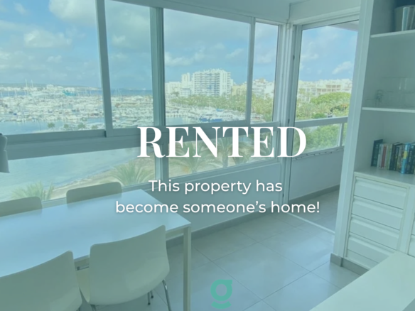 RENTED Cute 1-bed apartment with full frontal sea view from mid September