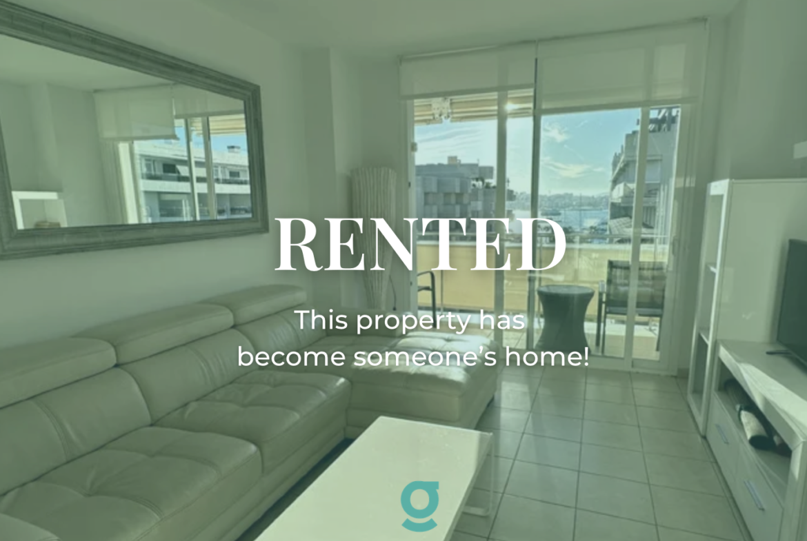 RENTED Beautiful 3-bed Apartment with sea views in Marina Botafoch Summer 2026