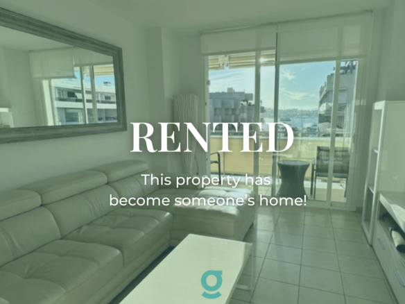 RENTED Beautiful 3-bed Apartment with sea views in Marina Botafoch Summer 2026
