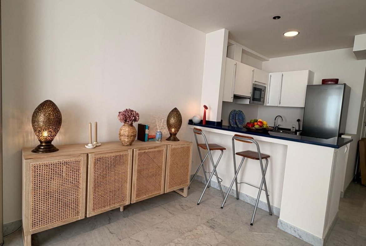 Beautiful 1 Bedroom Apartment with Large Terrace in Marina Botafoch