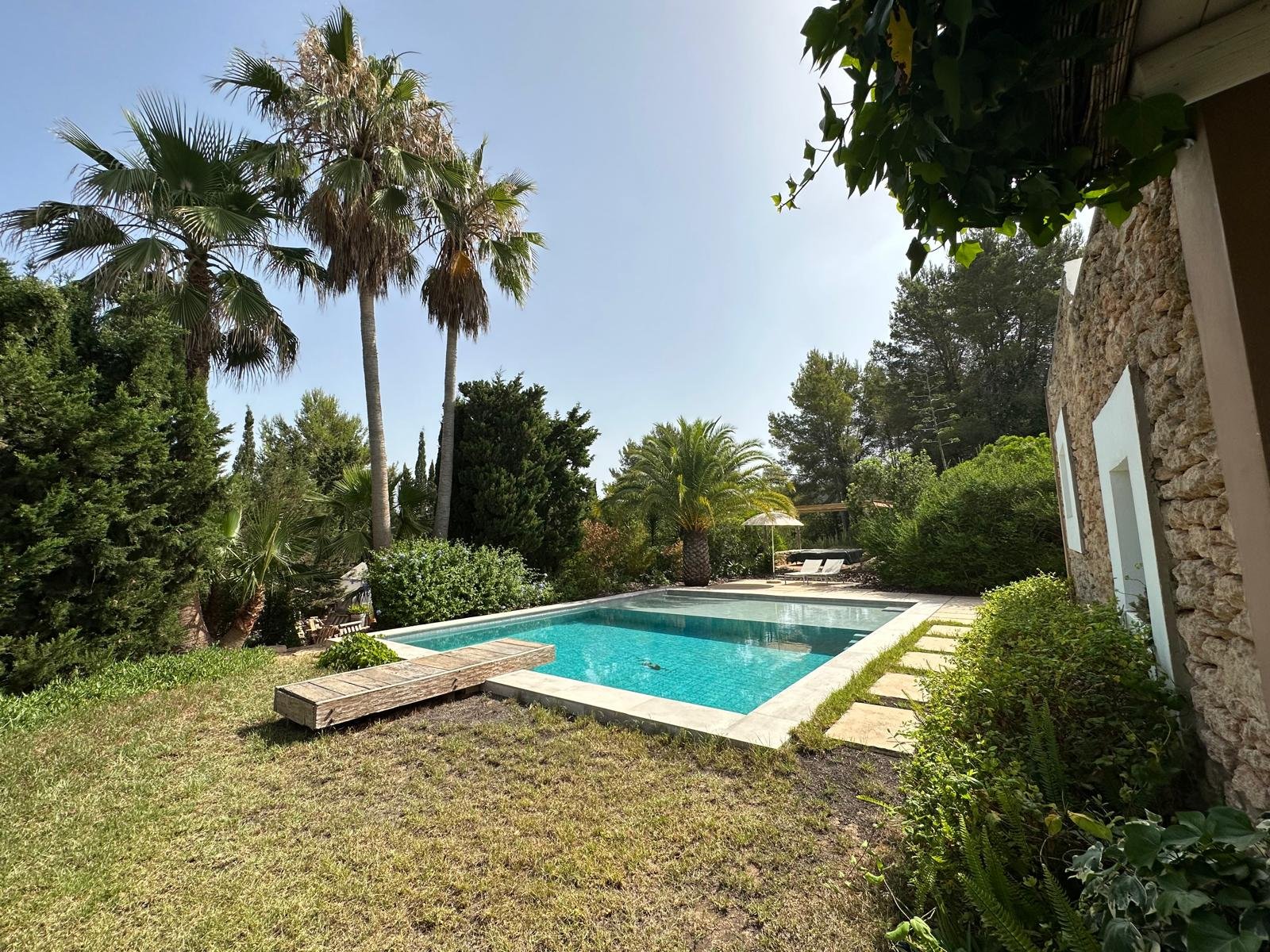 Charming 3-Bedroom Villa with Pool for Long-Term Rent in Santa Gertrudis