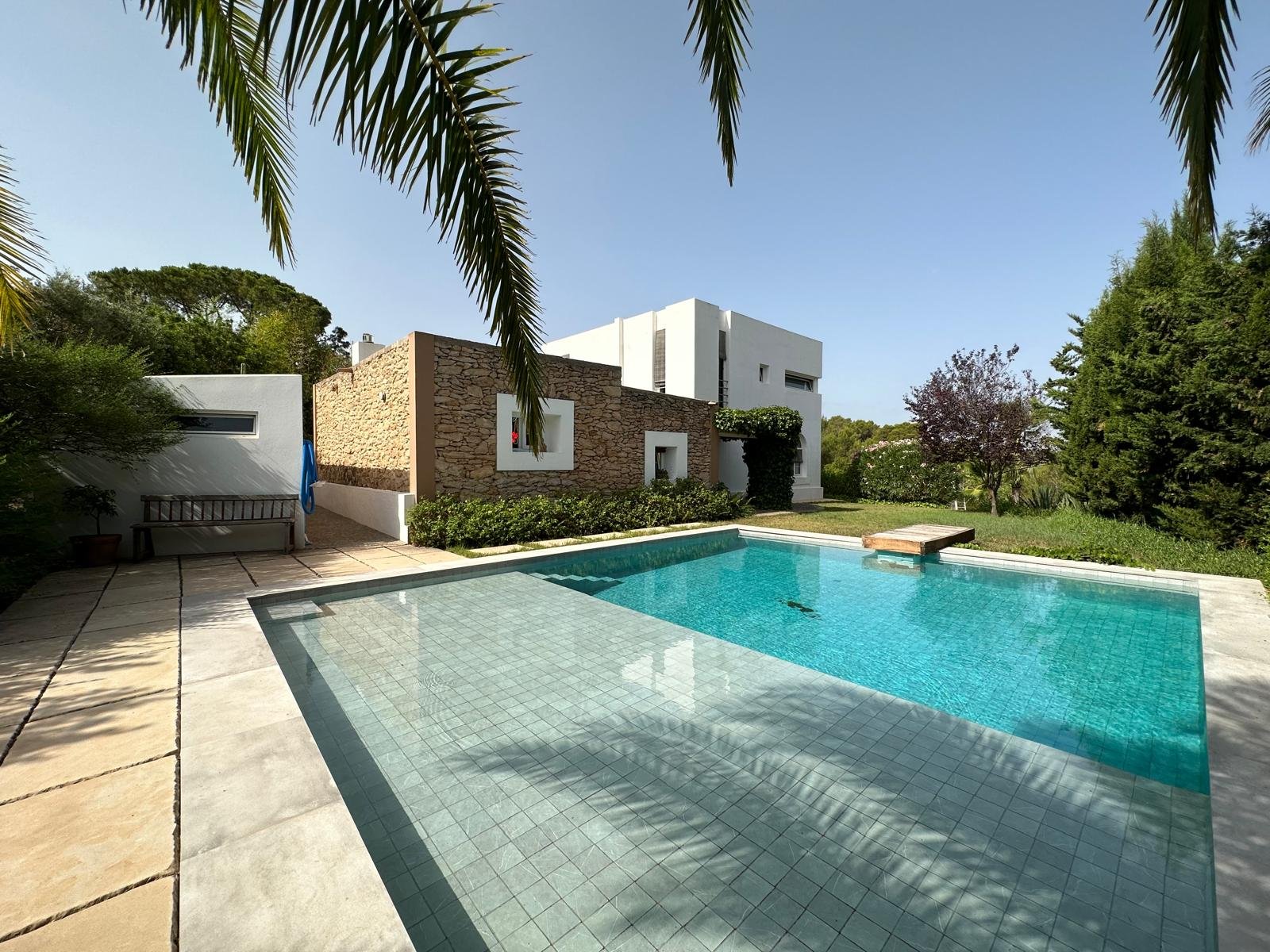 Charming 3-Bedroom Villa with Pool for Long-Term Rent in Santa Gertrudis