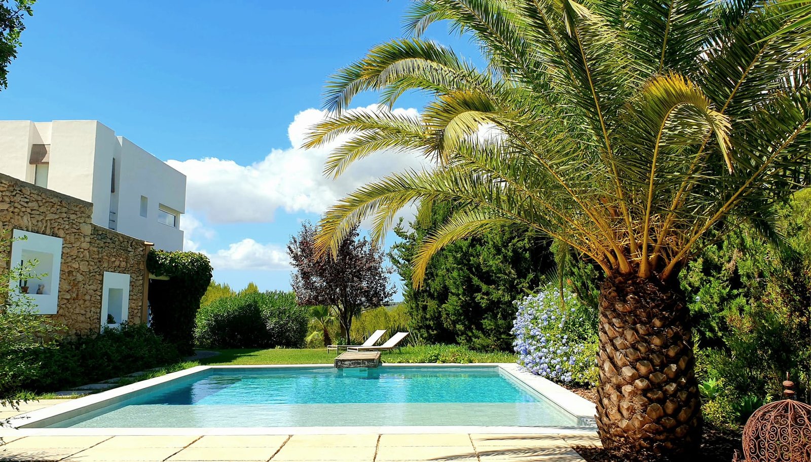 Charming 3-Bedroom Villa with Pool for Long-Term Rent in Santa Gertrudis