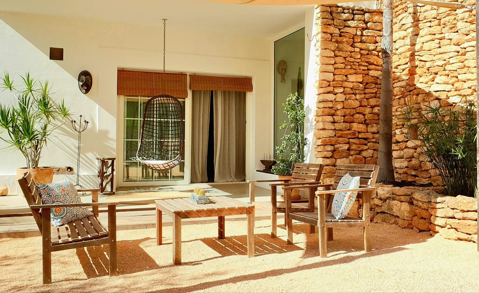 Charming 3-Bedroom Villa with Pool for Long-Term Rent in Santa Gertrudis