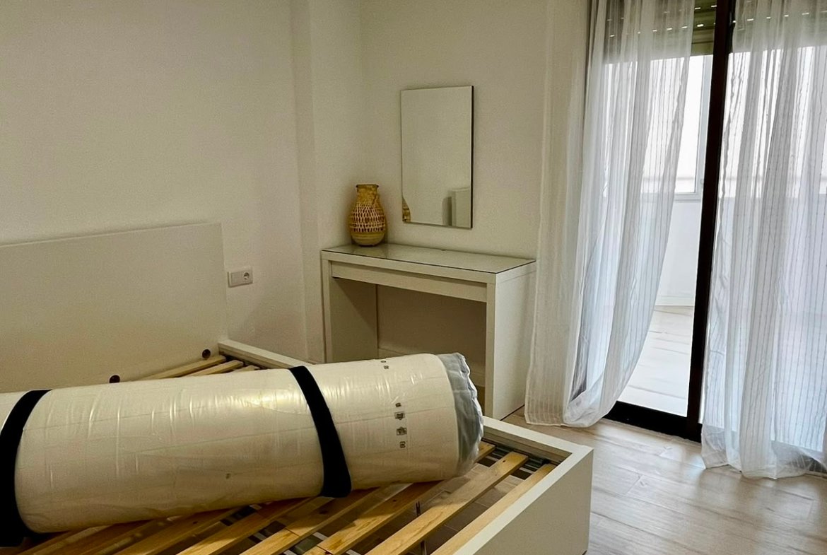 Fully Refurbished 3-Bedroom Apartment for Rent in Ibiza Town