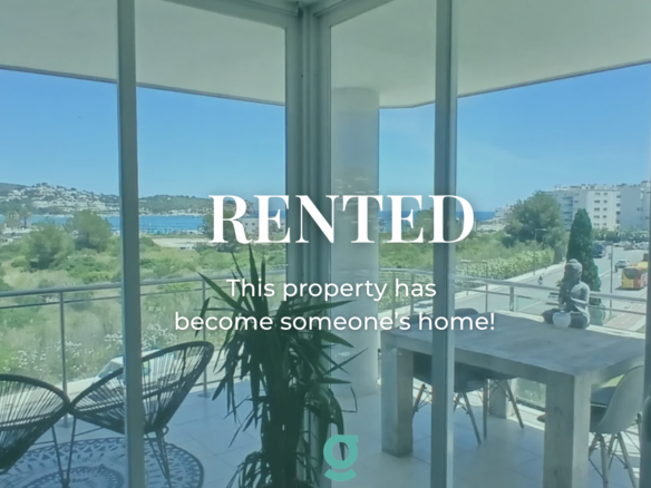 RENTED Beautiful Apartment with Sea View in Marina Botafoch – Available for Annual Rent from November