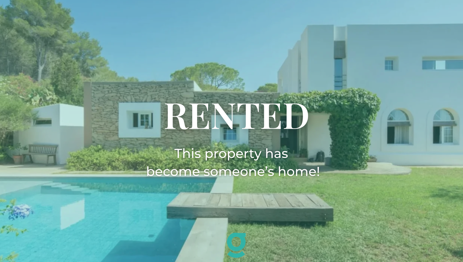 RENTED Charming 3-Bedroom Villa with Pool for Long-Term Rent in Santa Gertrudis