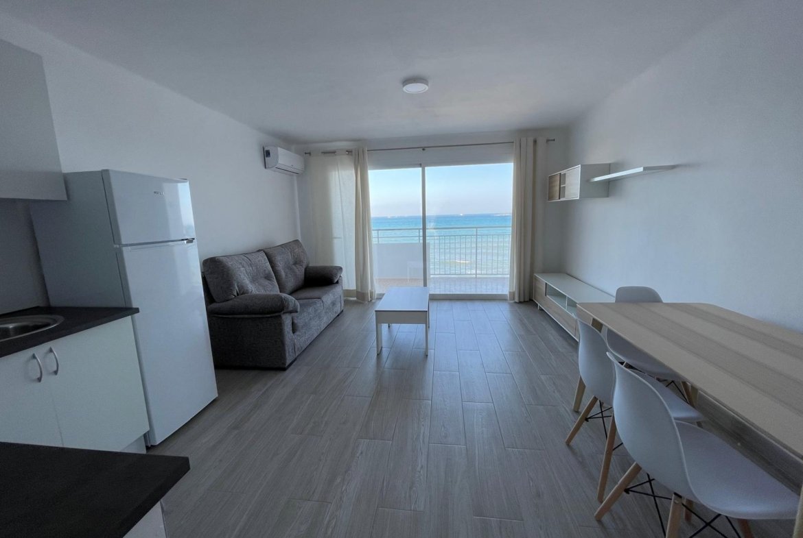 Refurbished 1-Bedroom Apartment with Sea Views in Figueretas