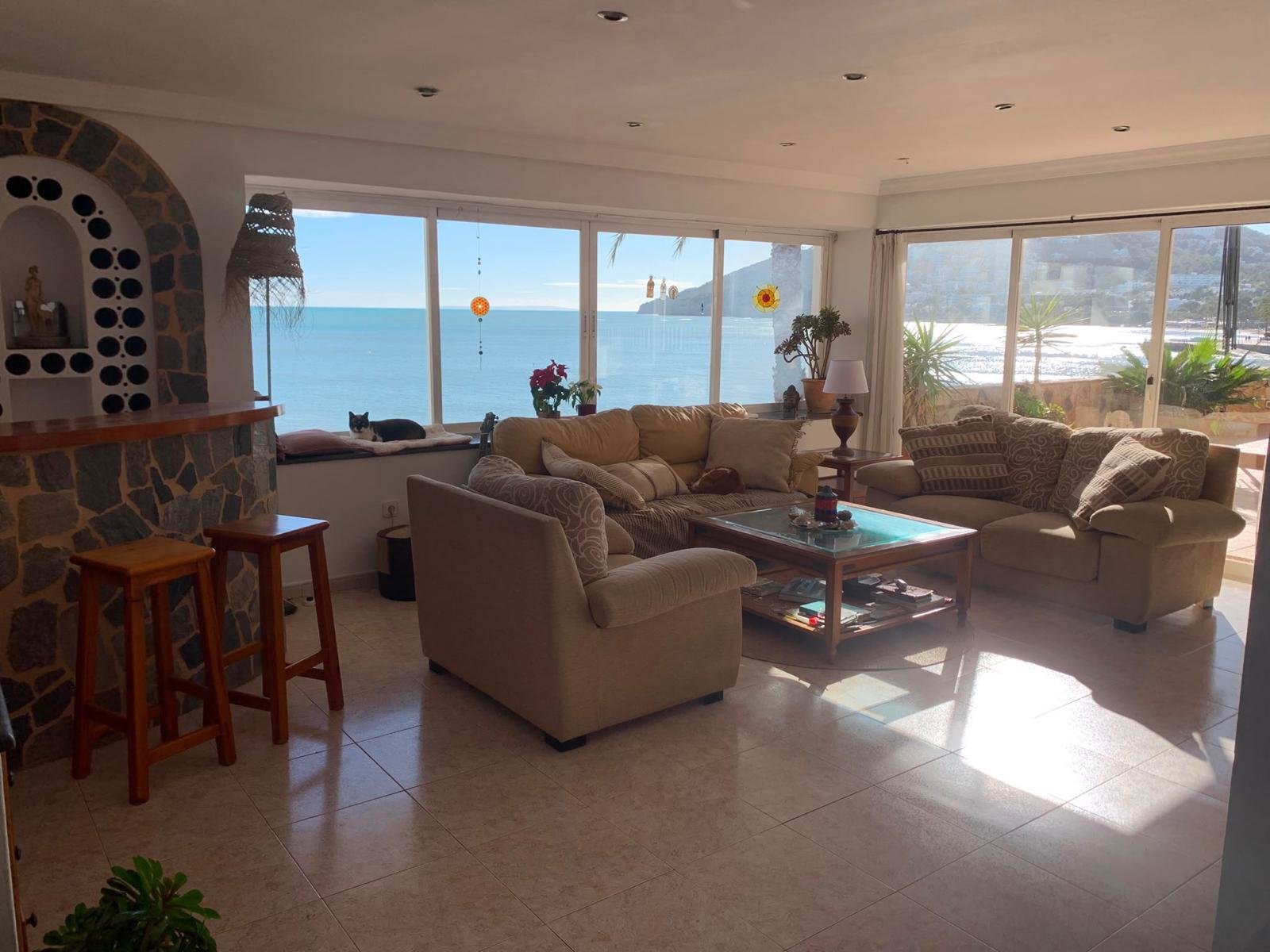 Beautiful Sea View Apartment in Santa Eulalia Available for Annual Rent from November
