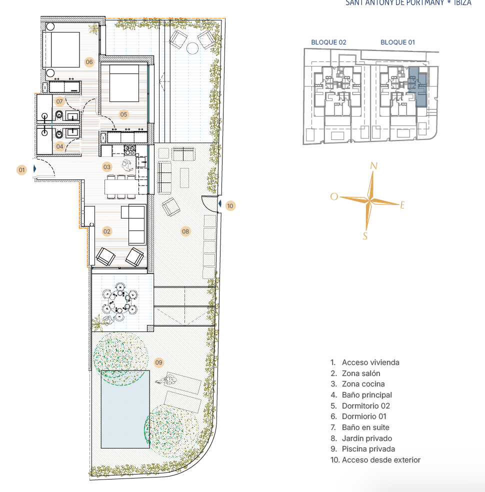 12 exclusive residences in Sant Antoni de Portmany