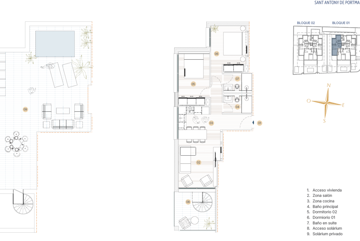 12 exclusive residences in Sant Antoni de Portmany