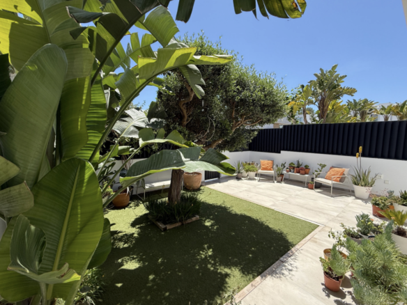 Modern Corner Townhouse with Communal Pool in Jesús For Sale