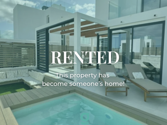 RENTED Beautiful 3-bed duplex with swimming pool in Cala Tarida from 15.09.2026-15.08.2027