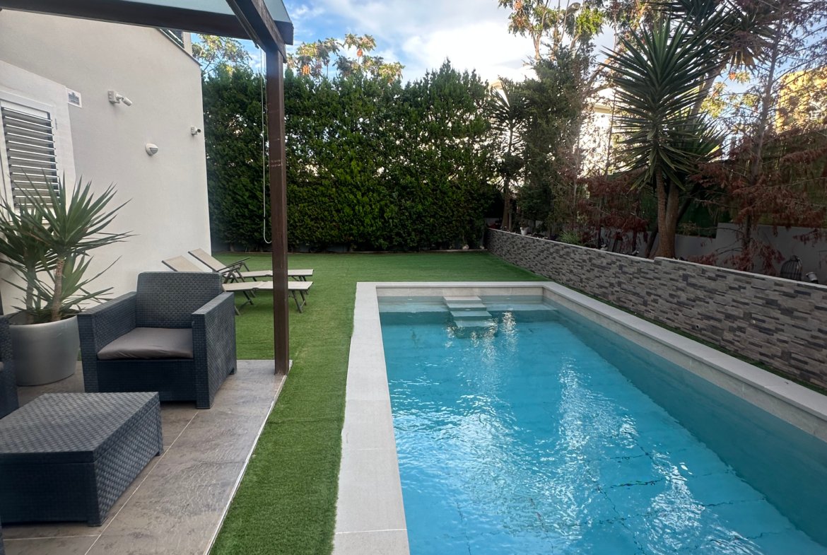 3-Bedroom Groundfloor Apartment with Private Pool for Long-Term Rental in Es Viver