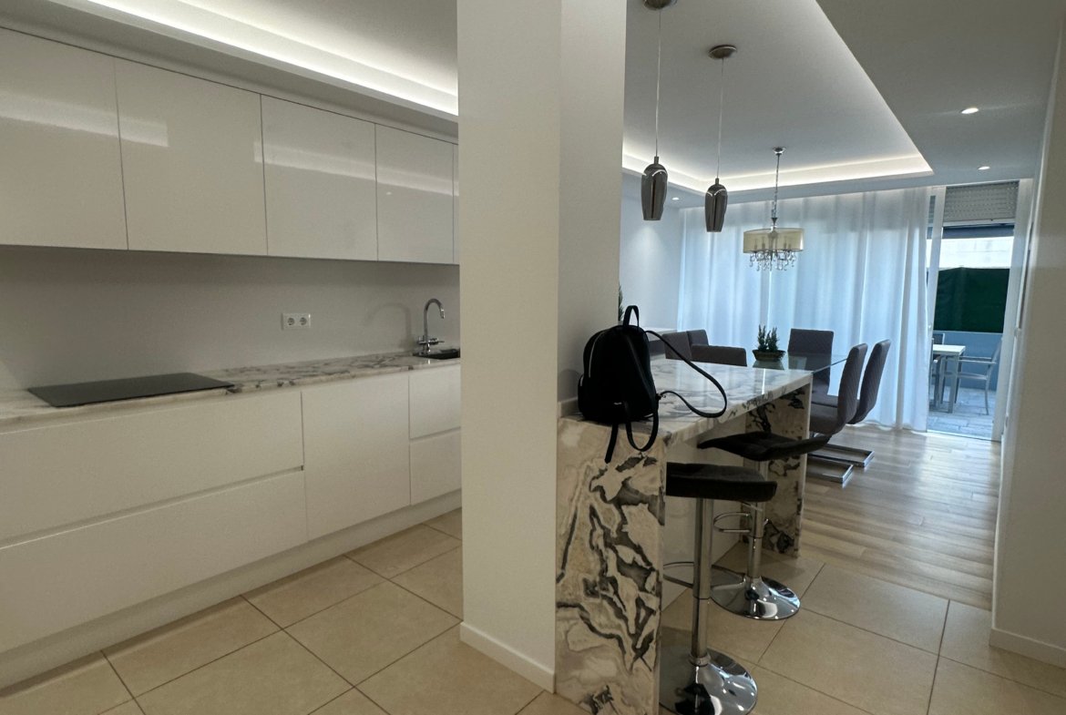 3-Bedroom Groundfloor Apartment with Private Pool for Long-Term Rental in Es Viver