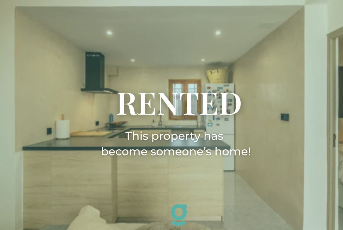 RENTED Ground Floor Apartment with Garden for Long-Term Rental in Santa Eulalia
