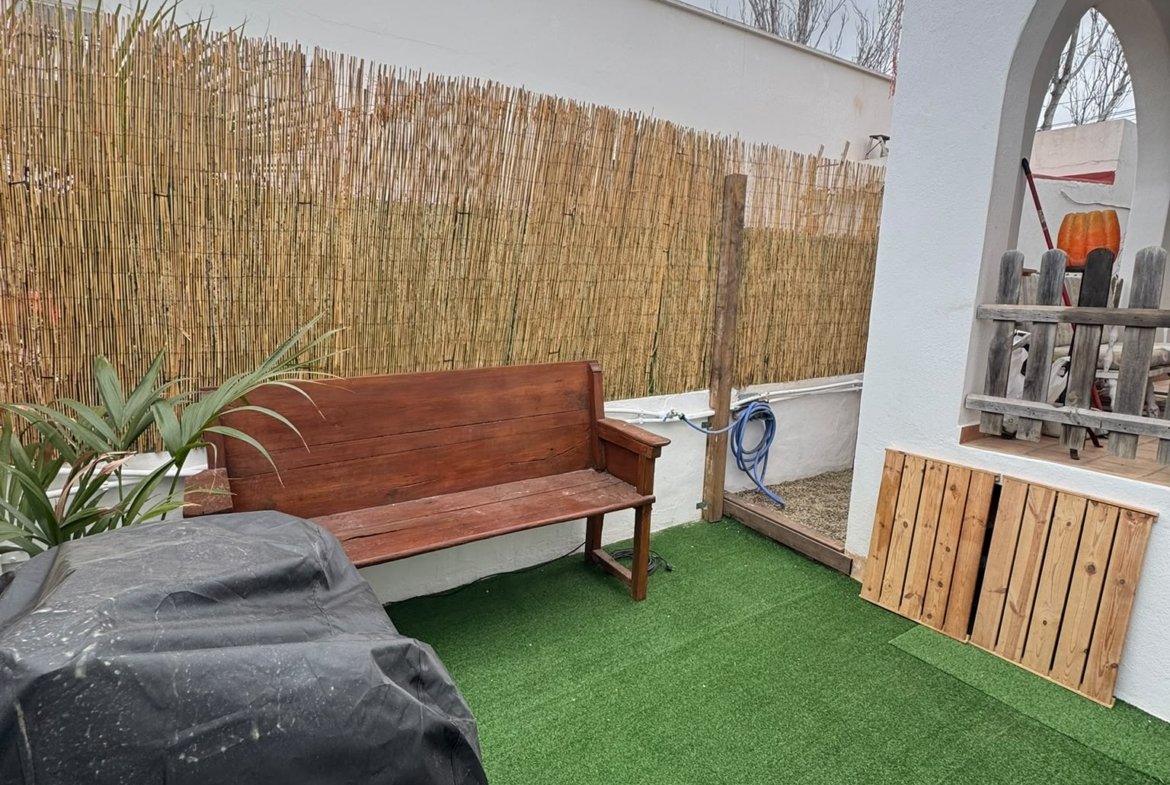 RENTED Ground Floor Apartment with Garden for Long-Term Rental in Santa Eulalia